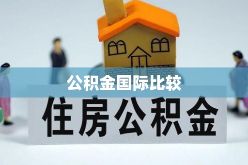 疏附公积金国际比较