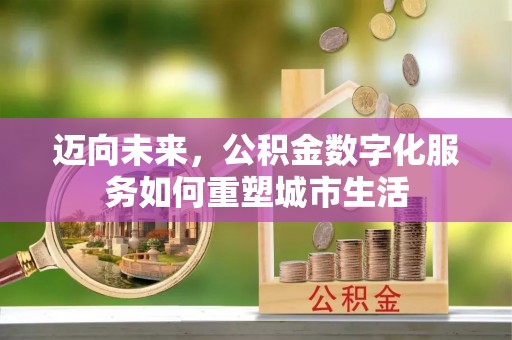 疏附迈向未来，公积金数字化服务如何重塑城市生活