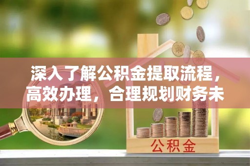 疏附深入了解公积金提取流程，高效办理，合理规划财务未来
