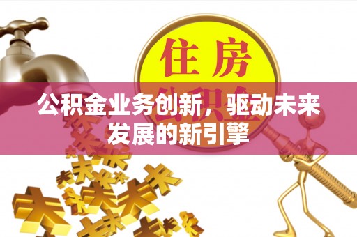 疏附公积金业务创新，驱动未来发展的新引擎