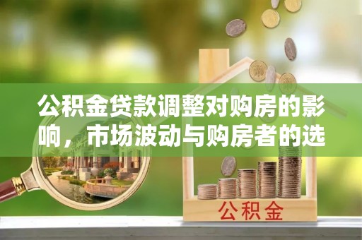 疏附公积金贷款调整对购房的影响，市场波动与购房者的选择
