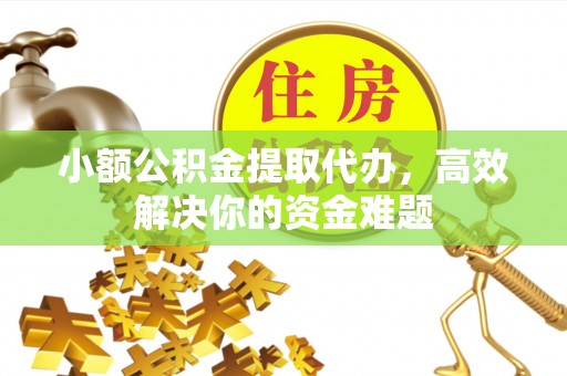 疏附小额公积金提取代办，高效解决你的资金难题