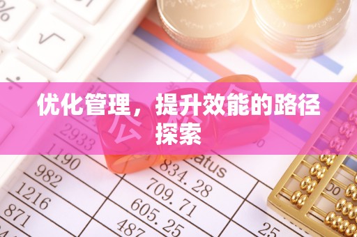 疏附优化管理，提升效能的路径探索