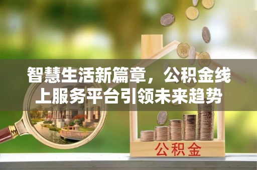 疏附智慧生活新篇章，公积金线上服务平台引领未来趋势