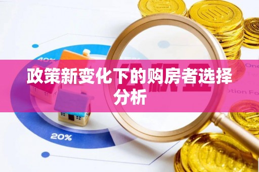 疏附政策新变化下的购房者选择分析