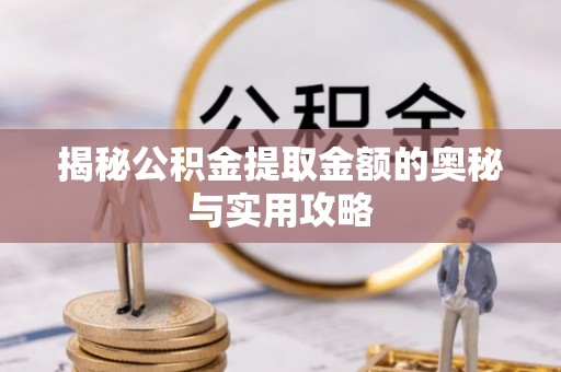 疏附揭秘公积金提取金额的奥秘与实用攻略