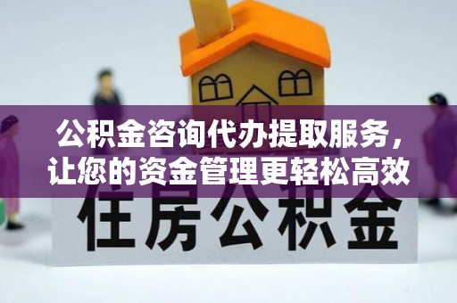 疏附公积金咨询代办提取服务，让您的资金管理更轻松高效