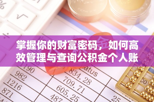 疏附掌握你的财富密码，如何高效管理与查询公积金个人账户信息