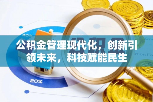 疏附公积金管理现代化，创新引领未来，科技赋能民生
