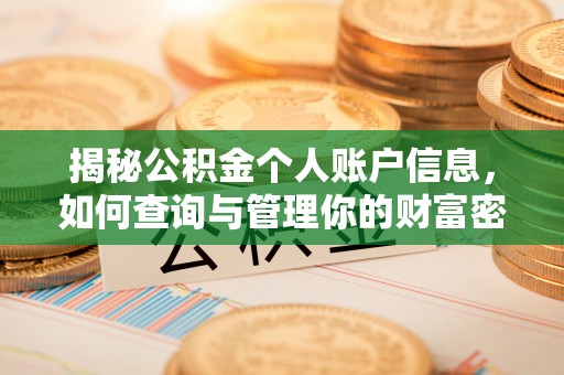 疏附揭秘公积金个人账户信息，如何查询与管理你的财富密码