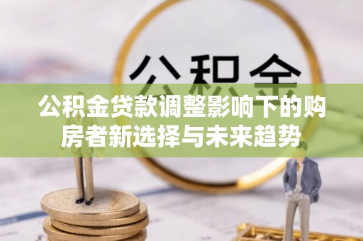 疏附公积金贷款调整影响下的购房者新选择与未来趋势