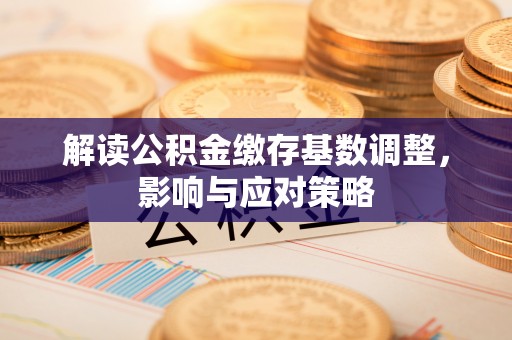 疏附解读公积金缴存基数调整，影响与应对策略