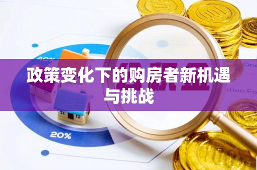 疏附政策变化下的购房者新机遇与挑战