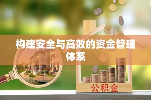 疏附构建安全与高效的资金管理体系