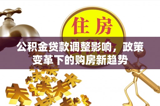 疏附公积金贷款调整影响，政策变革下的购房新趋势