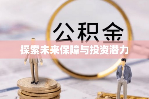 疏附探索未来保障与投资潜力