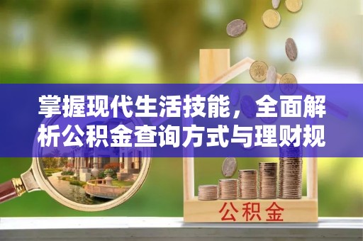 疏附掌握现代生活技能，全面解析公积金查询方式与理财规划