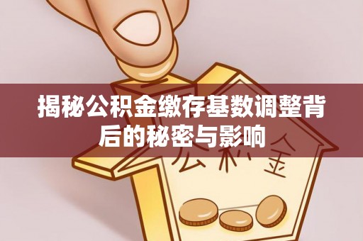 疏附揭秘公积金缴存基数调整背后的秘密与影响