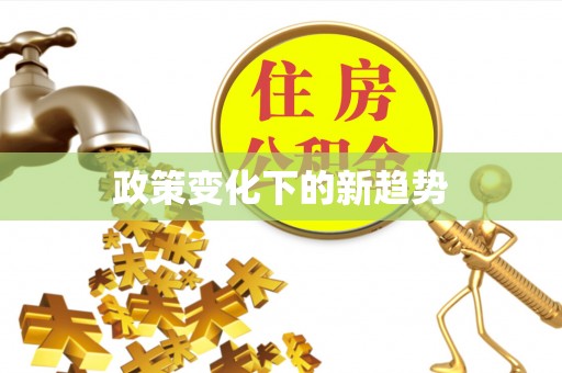 疏附政策变化下的新趋势