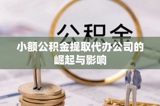 疏附小额公积金提取代办公司的崛起与影响