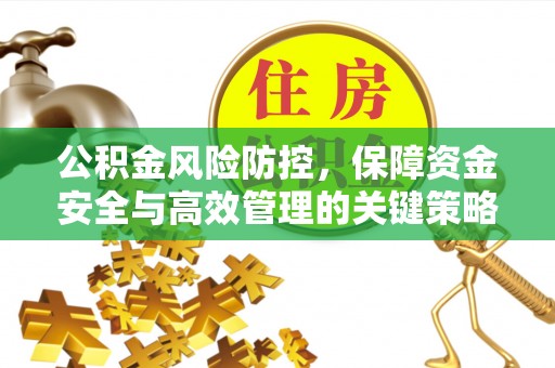 疏附公积金风险防控，保障资金安全与高效管理的关键策略