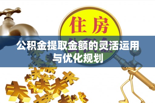 疏附公积金提取金额的灵活运用与优化规划